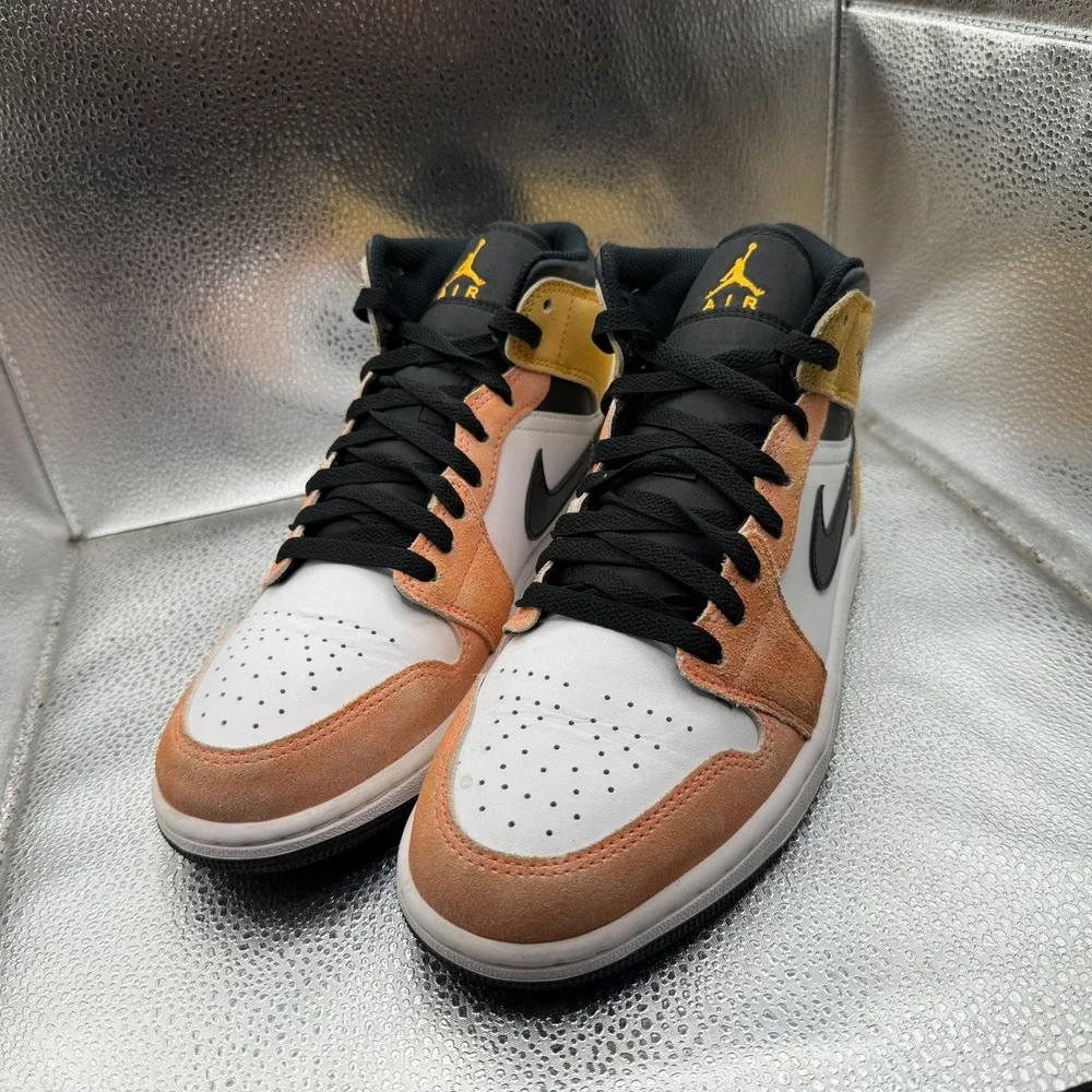 Size 8‎ Nike Air Jordan 1 Mid SE Flight Club Mens Athletic Sneakers DX4332-800